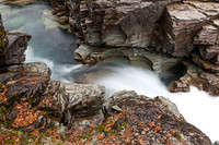River flowing through a rocky gorge