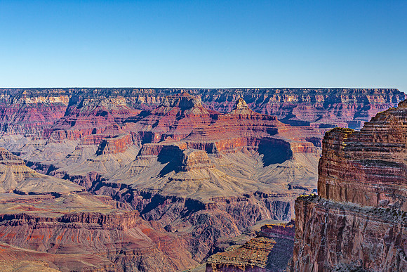 Grand Canyon Geological Formations Panorama
