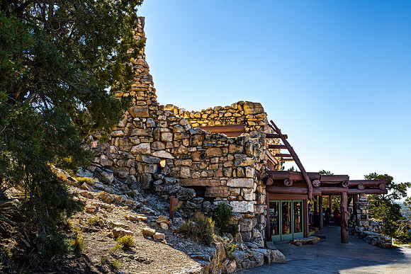Desert View Watchtower at Grand Canyon