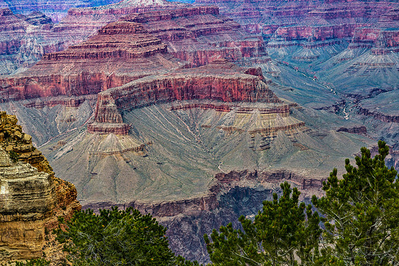 Grand Canyon View From Mather Point