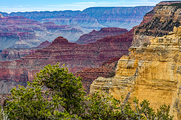 Grand Canyon View From Mather Point III