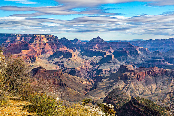 Grand Canyon View From Grandview Point