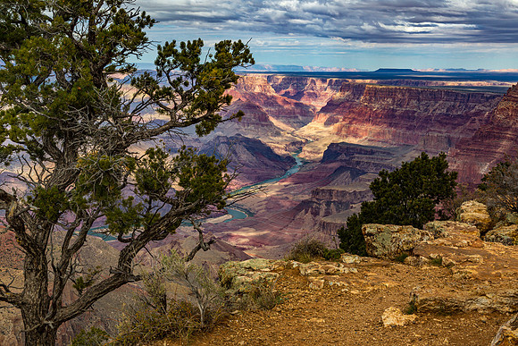 Grand Canyon Landscape with Colorado River
