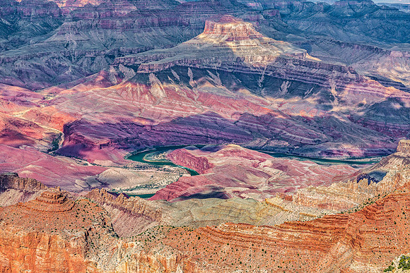 Grand Canyon Landscape with Colorado River