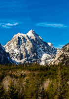 Grand Teton National Park Winter Landscape