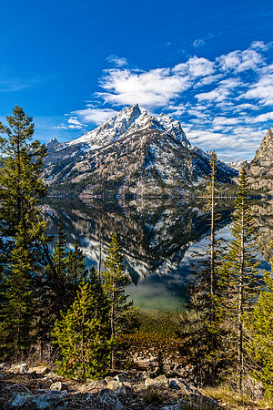 Jenny Lake III and Majestic Mountain Reflection