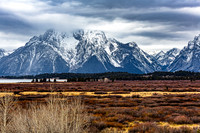Teton Range Autumn Landscape