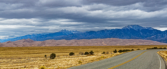 Great Sand Dunes National Park Road