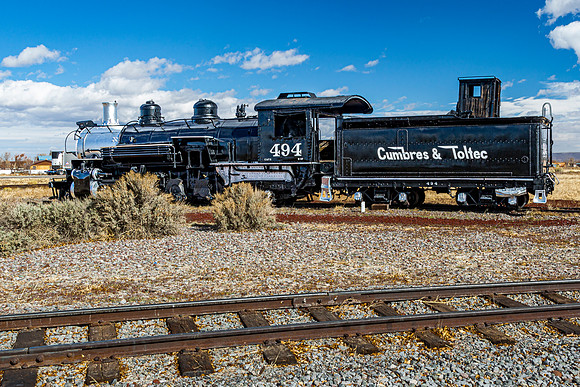 Cumbres and Toltec Scenic Railroad Steam Locomotive 494