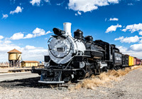 Classic Steam Locomotive 495 Displayed