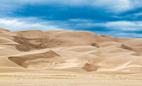 Desert Sand Dunes Landscape