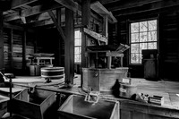 Historic Mingus Mill Interior, Great Smoky Mountains