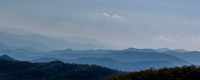 Blue Ridge Mountains Layered Landscape