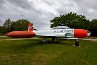 Lockheed T-33 Shooting Star Jet Aircraft Display