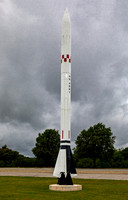 Historic U.S. Army Rocket Display