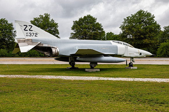 McDonnell Douglas F-4 Phantom II Fighter Jet Display