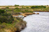 Coastal Dock with Bench