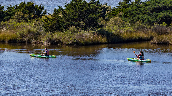 Kayaking on Calm Water