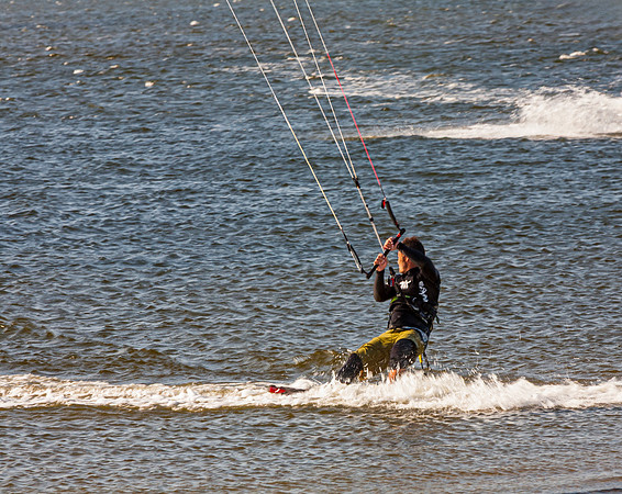 Kitesurfer on Water