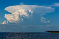Thunderhead Cloud Over Water