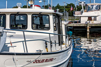 Jolie Blond Boat at Marina