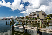 Boats Docked at Marina