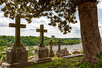 Cemetery Overlooking River