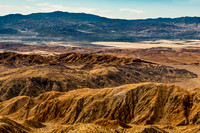 Desert Mountains and Valleys Landscape