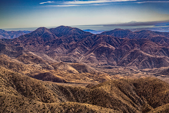 Rugged Mountainous Terrain of Southern California