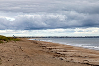 Cloudy Day on Newburyport Beach
