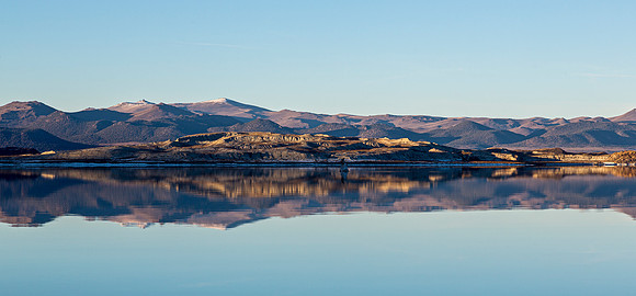 Mountains Reflected in Calm Lake