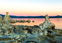 Sunrise at Mono Lake with Tufa Formations