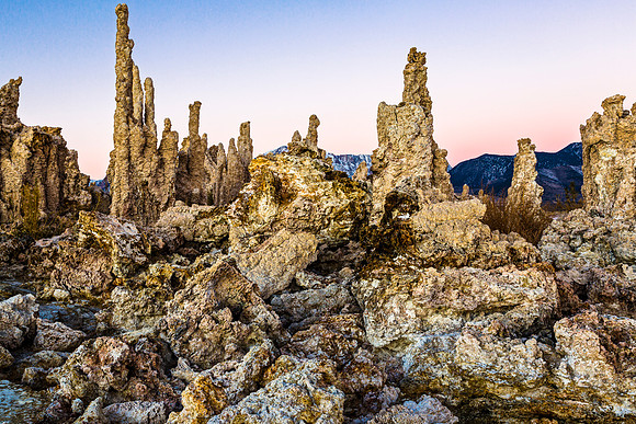 Tufa Towers at Mono Lake Sunset