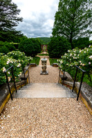 Formal Garden with Sundial