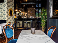 Elegant Bar and Restaurant Interior