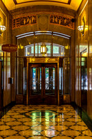 Art Deco Building Entrance Interior