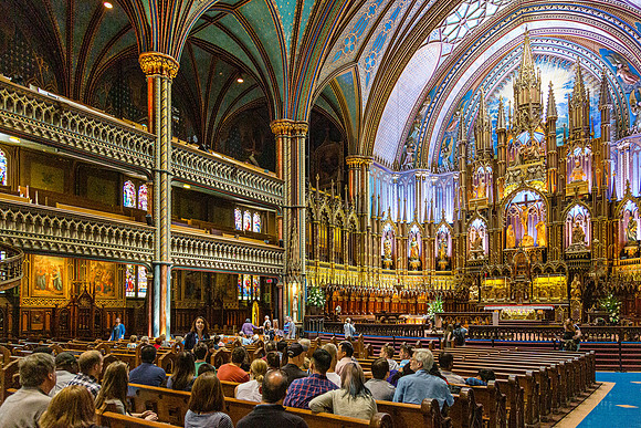 Notre-Dame Basilica Interior