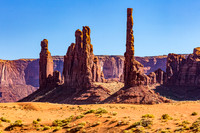 Monument Valley Desert Landscape