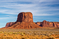 Monument Valley Landscape with The Mittens Buttes