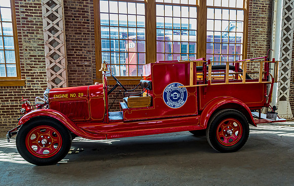 Vintage Ford Model A Fire Truck