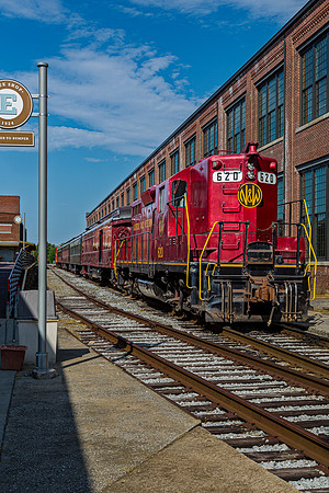 Norfolk and Western Freight Train