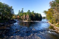Winding River in New Hampshire
