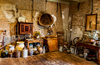 Rustic Room with Antique Collectibles