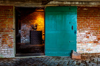 Old Doorway and Brick Interior
