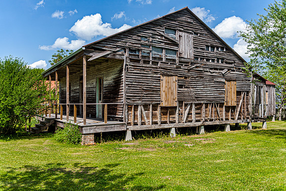 Dilapidated Wooden House