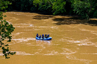 White Water Rafting on Muddy River