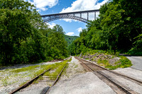 New River Gorge Bridge and Railroad
