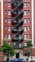 Red Brick Building with Fire Escape