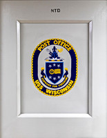 USS Wisconsin Post Office Emblem