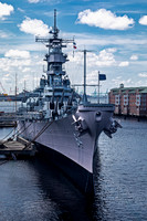 USS Wisconsin Battleship in Norfolk